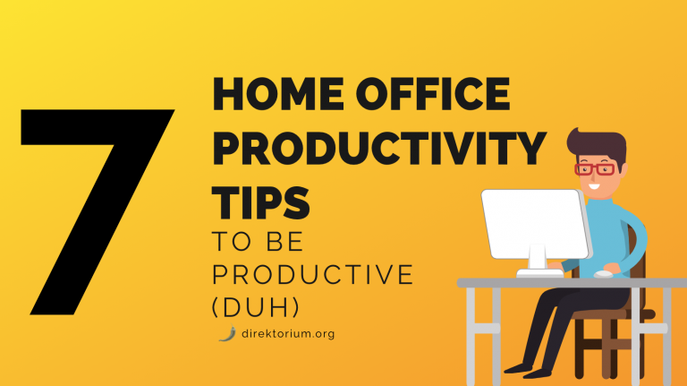 7 Home Office Productivity Tips