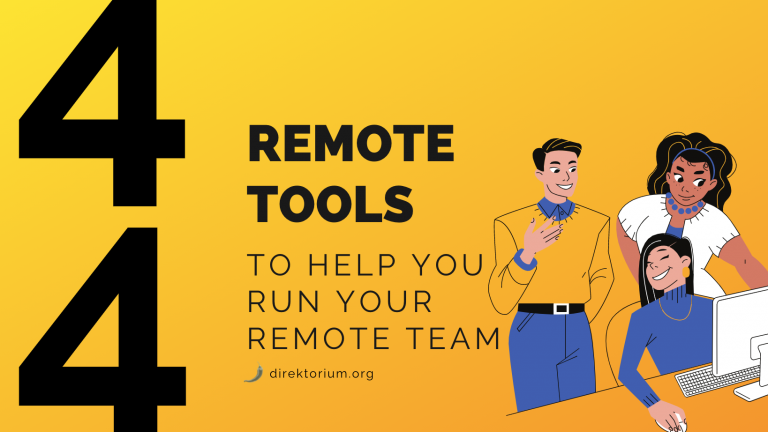 46 Essential Remote Tools To Help You Effectively Run Your Team (10 Categories)