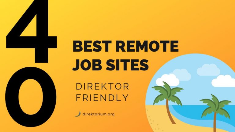 40+ Best Remote Job Sites For Direktors