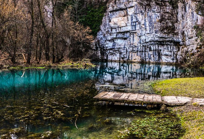 The source of the River Krupa