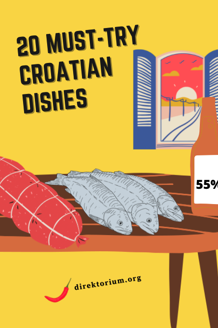 must try traditional croatian food on direktorium