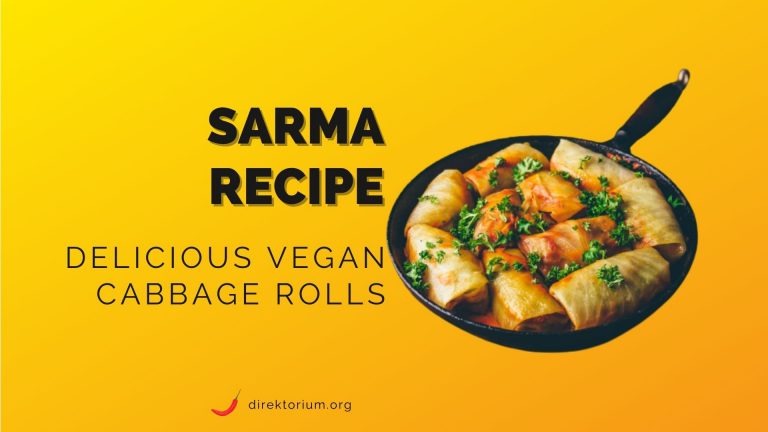 Sarma Recipe (Macedonian Vegan Cabbage Rolls)