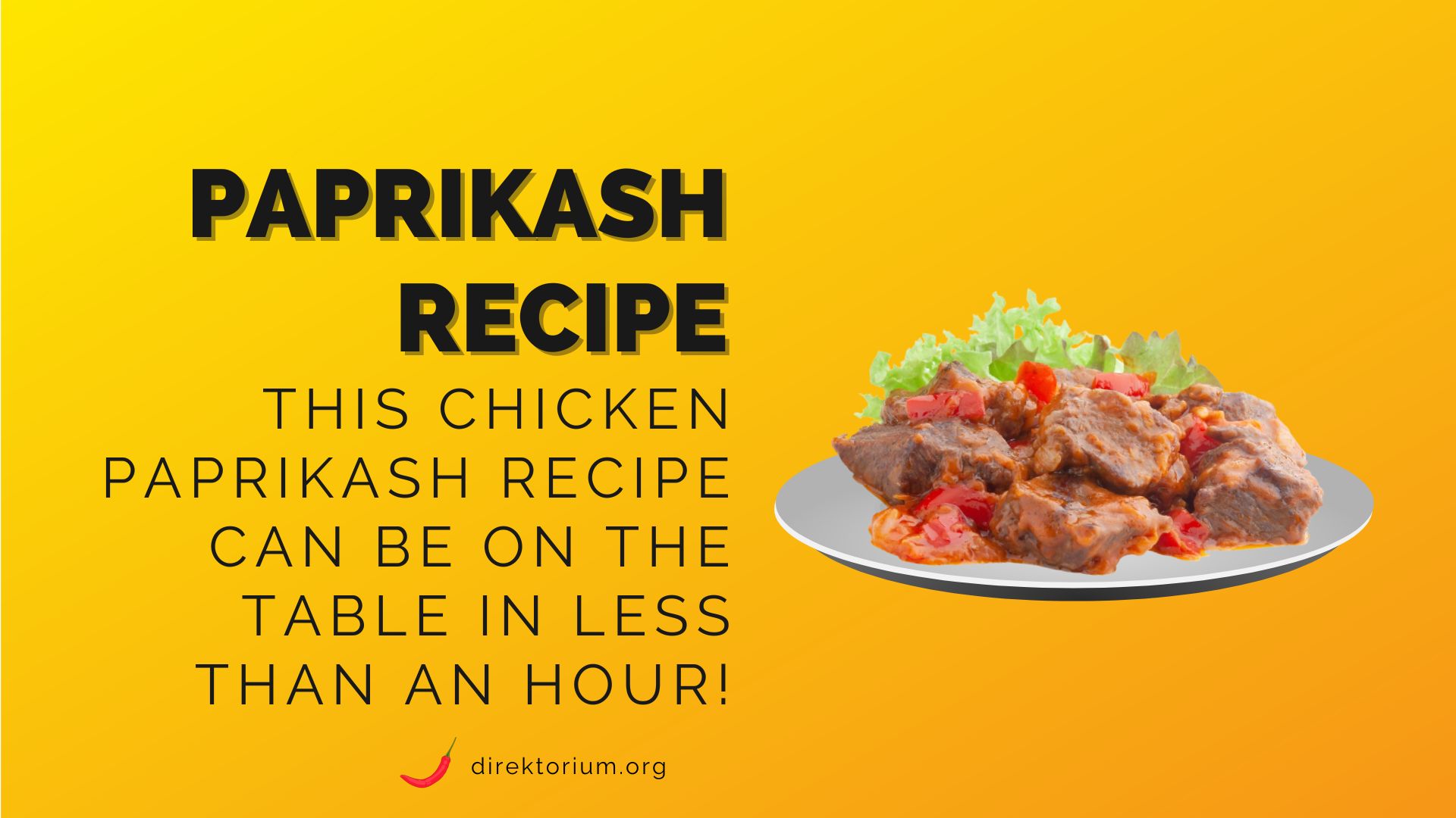 Easy 5 Step Paprikash Recipe Balkan Recipe Guides