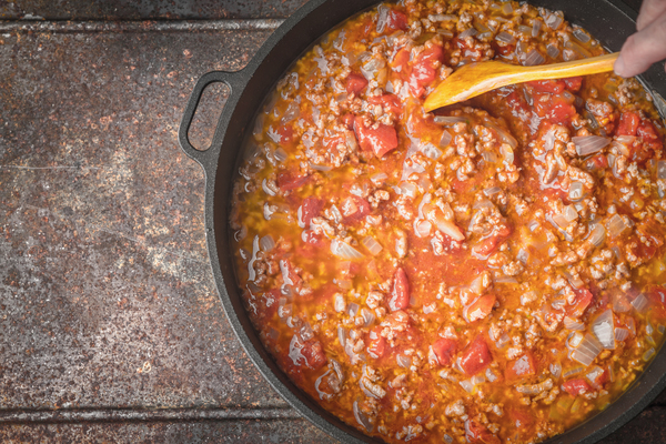 Cobanac Recipe: stew-meat-with-onion-and-tomatoes