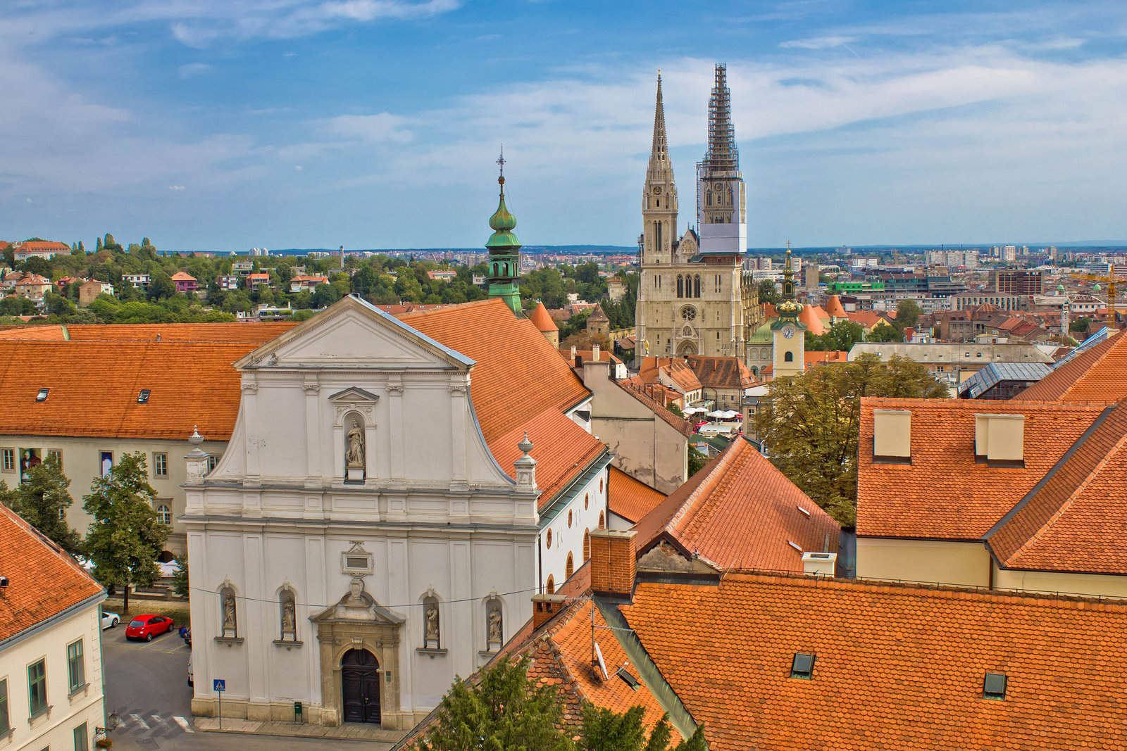 Zagreb`s Upper Town 