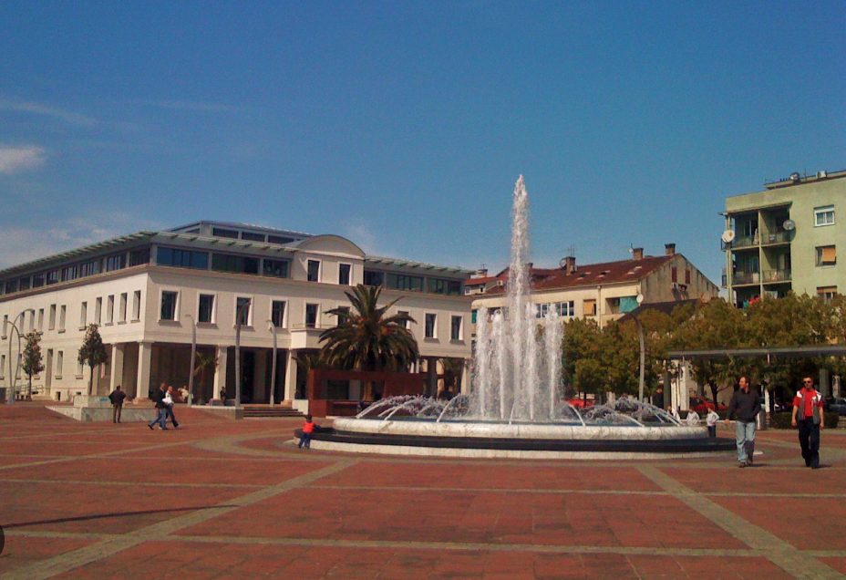 independence square podgorica