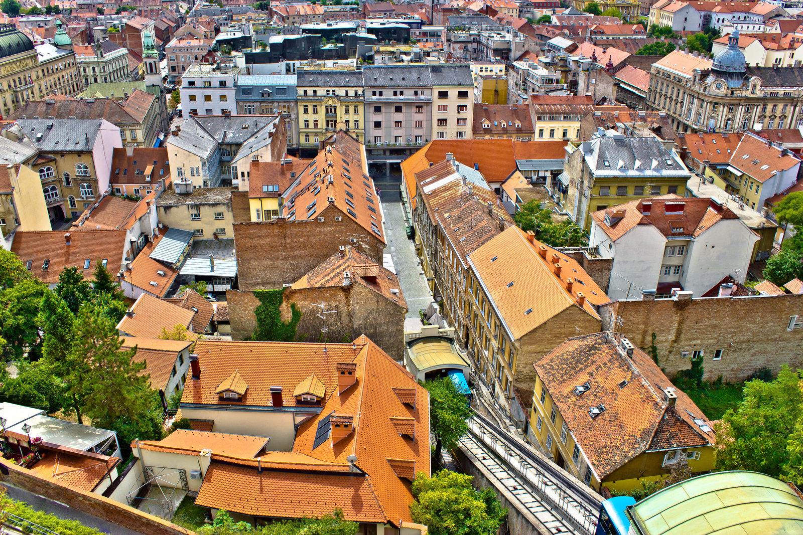 Zagreb`s Lower Town
