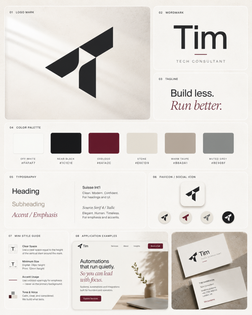 deep tech moodboard created with chatgpt